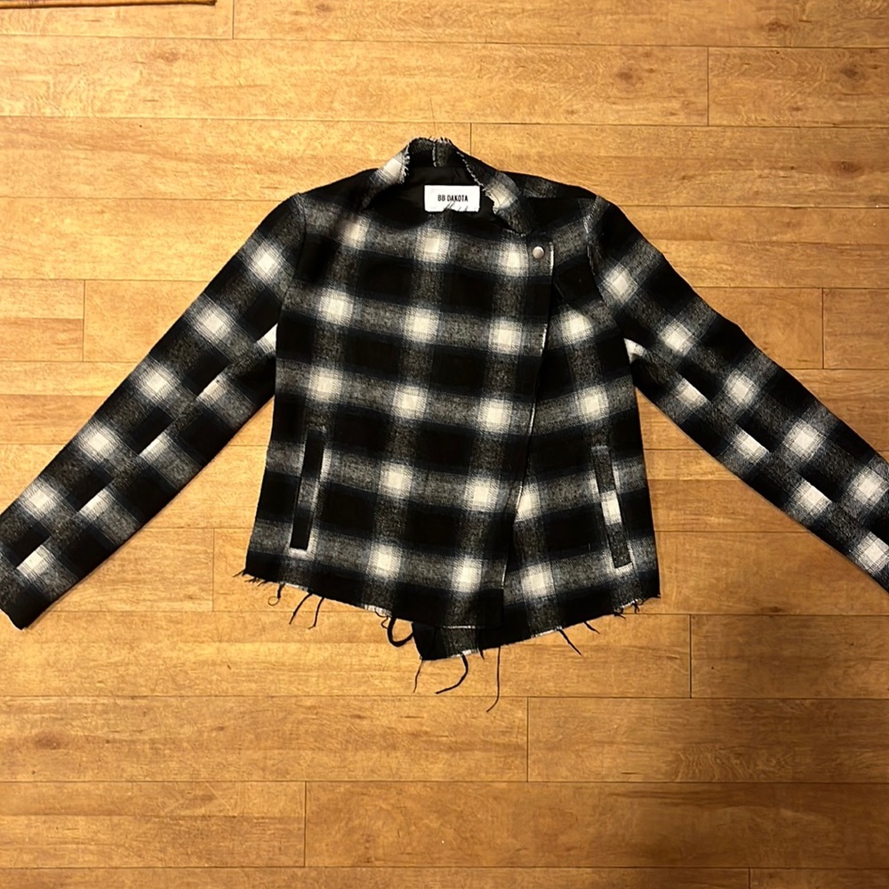 BB Dakota Frayed Blazer